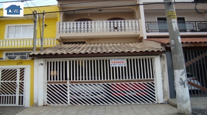 V1166 - Casa Assobradado residencial em Ariston - Carapicuíba